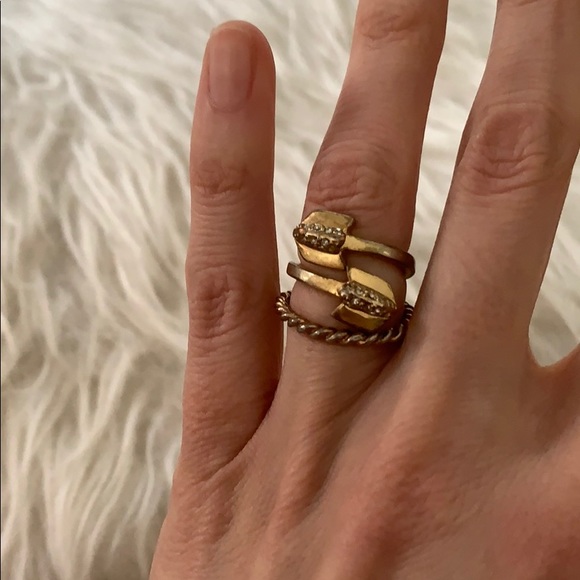 NWT Madewell ring set sz 5 - Picture 2 of 11